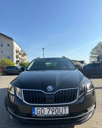 Skoda Octavia cena 75900 przebieg: 96000, rok produkcji 2019 z Gdańsk małe 211